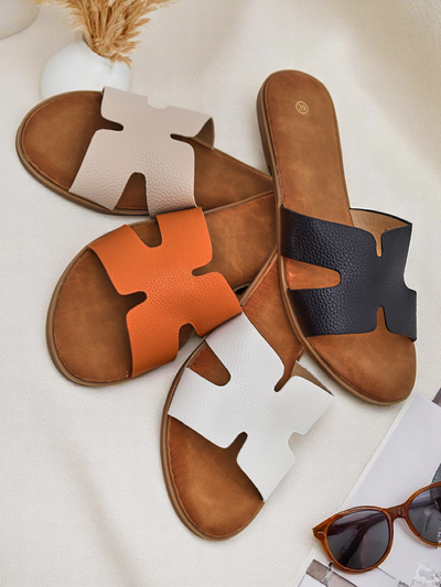 Royalfashion Sieviešu plakanas zoles čības Ikdienas stils