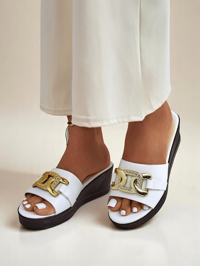 Royalfashion Sieviešu platformas sandales Nolia