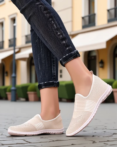 Royalfashion Women's slip-on sports shoes Ollabes