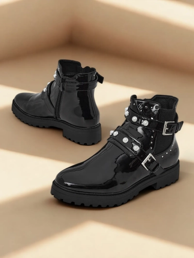 Royalfashion Women's work boots Cutoo