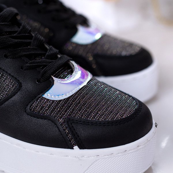 Черные спортивные туфли на платформе Salsa - Обувь