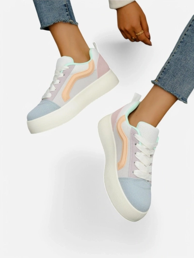 Royalfashion Women's sports sneakers on a platform Ensis
