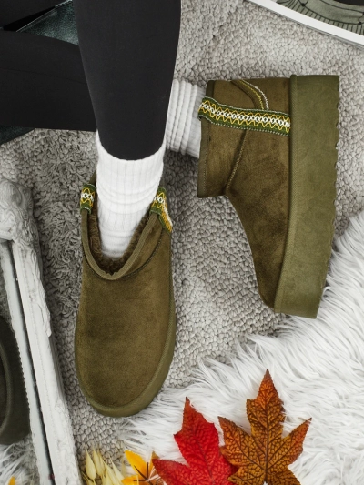 Short women's snow boots Althea