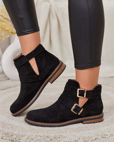Royalfashion Women's Geronsa cutout boots