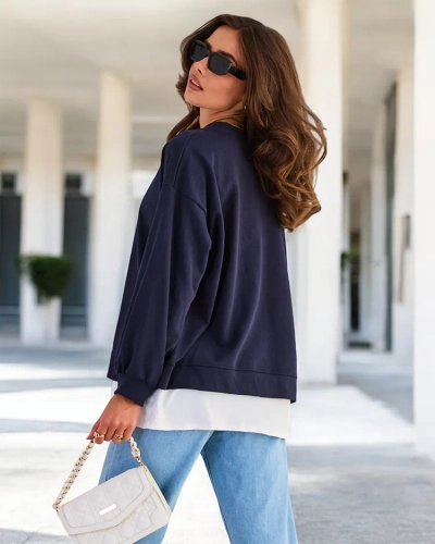 Royalfashion Sieviešu kokvilnas plānais džemperis