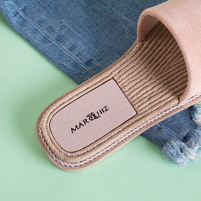 Pink Vicoria women's flip-flops - Footwear