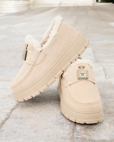 Royalfashion Women's insulated moccasins Viserr