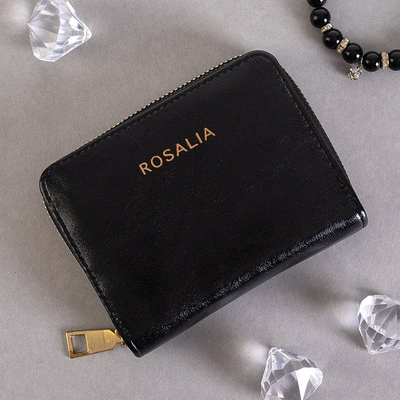Classic black women's wallet - Accessories