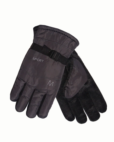 Royalfashion Men's insulated gloves with wrist adjustment