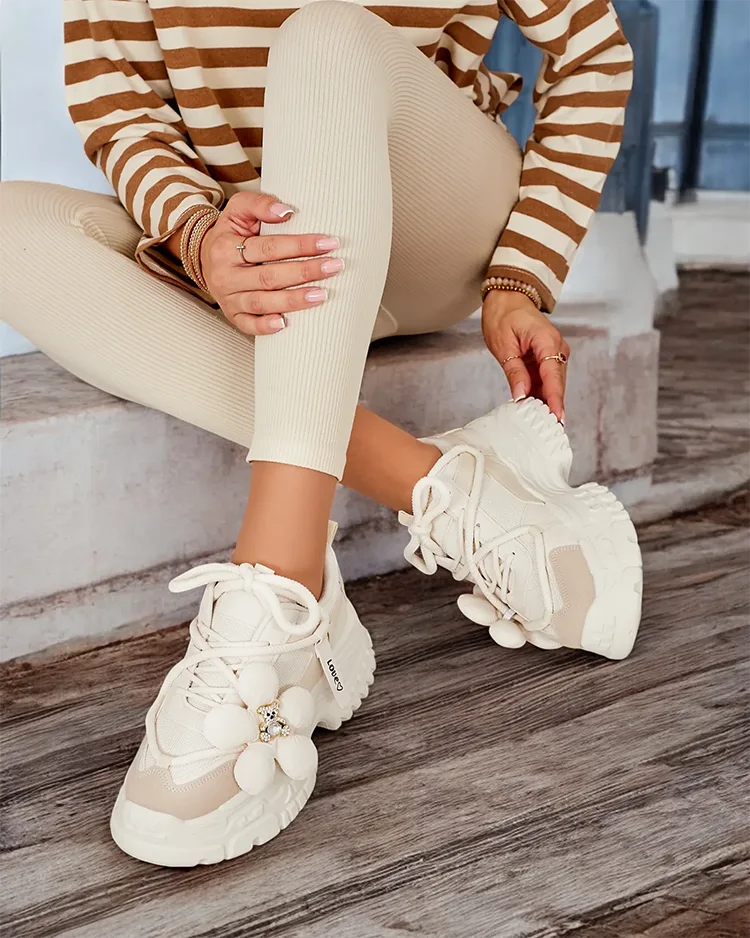 Royalfashion Sieviešu apavi uz platformas Bereya