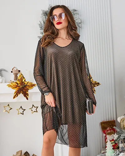 Royalfashion klasiskā sieviešu kleita līdz ceļgaliem