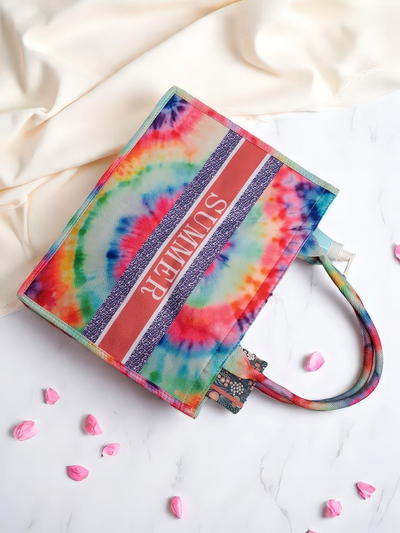 Colorful Summer Fabric Bag by Royal Fashion