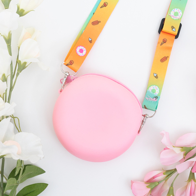 Pink handbag with donut - Accessories
