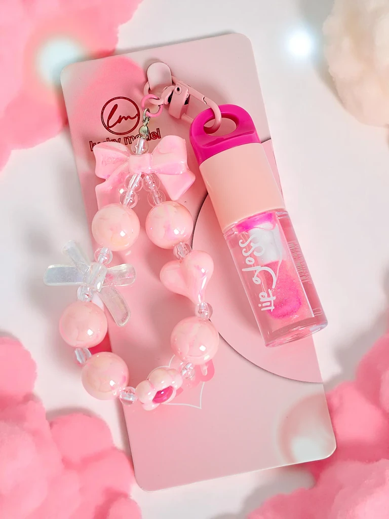 Блеск для губ для детей с браслетом Бесцветный