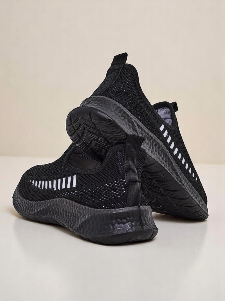 Royalfashion Sieviešu sporta apavi bez aizdares no auduma Sport Slip-On