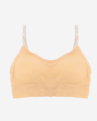 Women's beige sports bra - Underwear