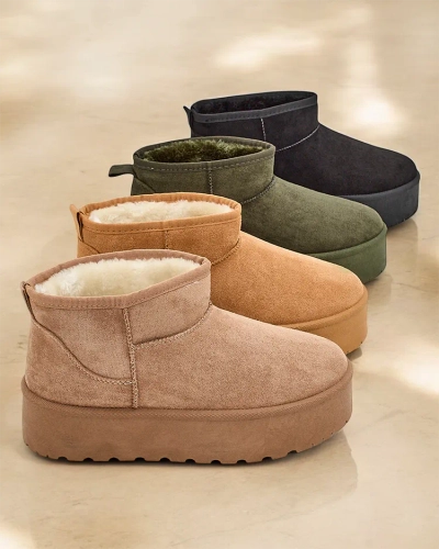 Royalfashion Short women's snow boots Havale