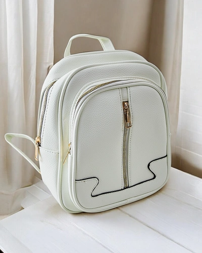Royalfashion Small women's eco-leather backpack