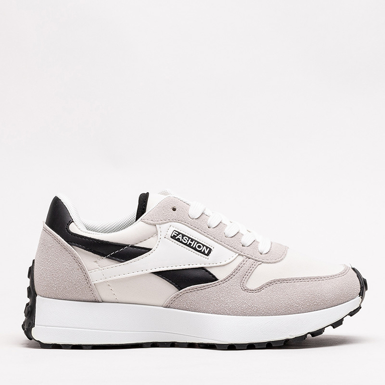 White-gray women's sports shoes Berinn - Footwear