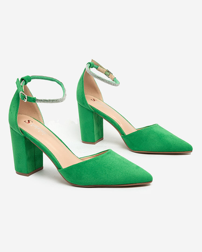 Royalfashion Women's zirconia pumps Britica