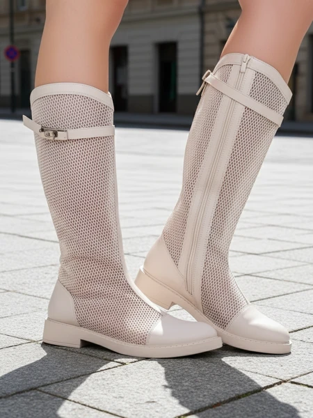 Royalfashion High perforated women's ankle boots Ovittole