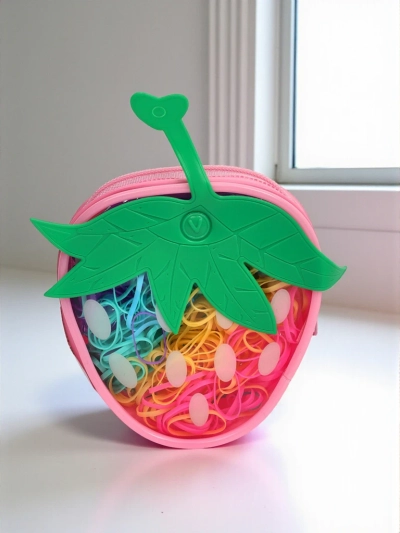 Royalfashion Разноцветные силиконовые резиночки Клубника