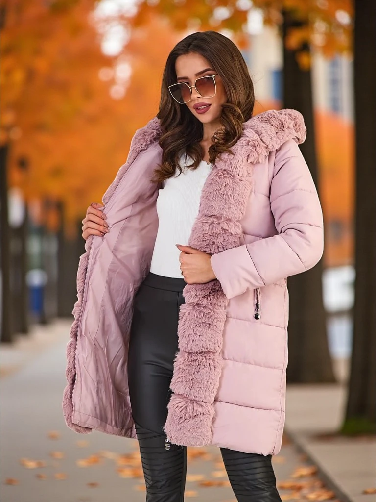 Royalfashion Sieviešu jaka ar atsvaraemām piedurklapēm