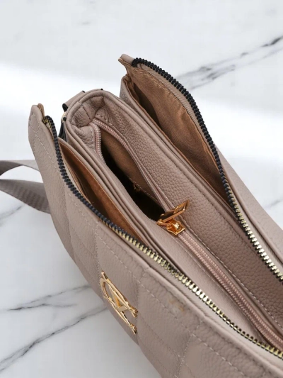 Royalfashion Clutch handbag for women with a quilted front