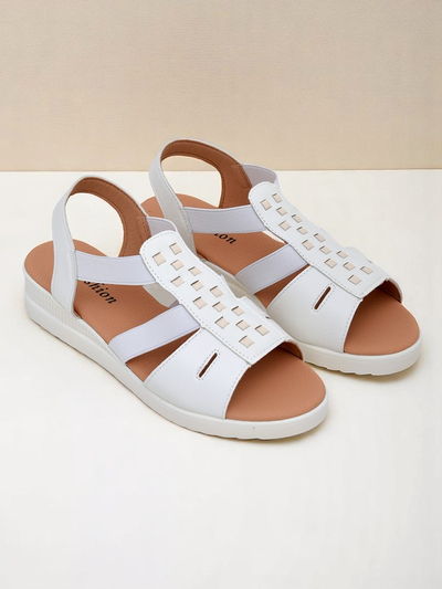 Royal Fashion Women's Low Wedge Sandals Sora