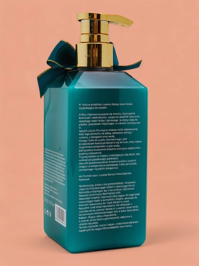 Luxelux Keratīna gludinošā matu maska 500 ml