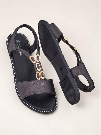 Royalfashion Women's Sandals with Decorative Straps Siena Glow