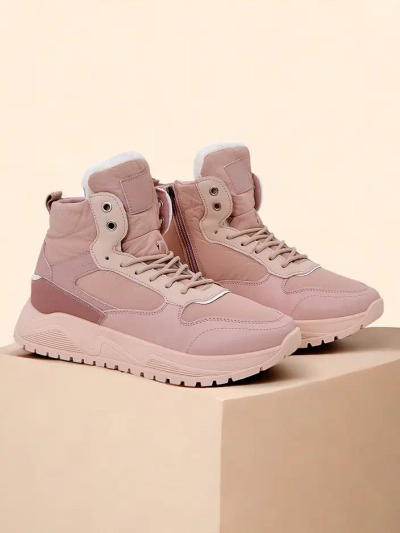 Royalfashion Insulated women's sneakers with fur Retodaf