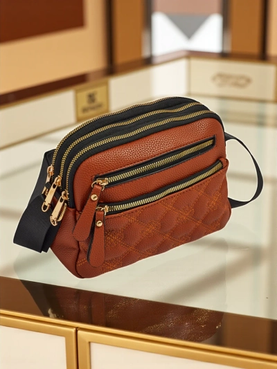 Mozā sīvišķīga somiņa nu eka ādas Ebony Glow