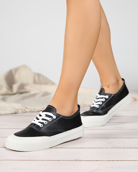 Lorino Black Women's Sneakers - Footwear
