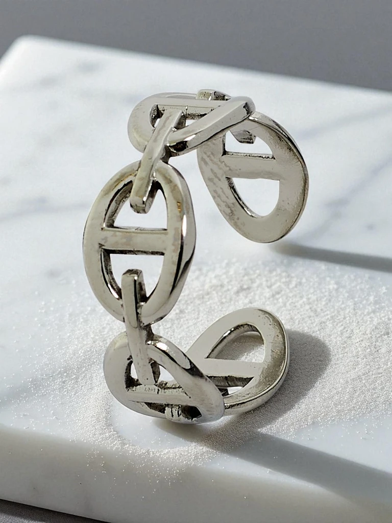 Dolce Vita bangle bracelet with decorative charms