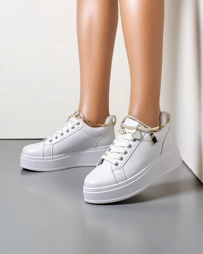 Royalfashion Women's platform sports sneakers Helsas