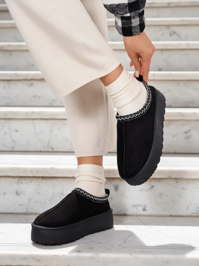 Royalfashion Sieviešu Zommy īsie zābaki a'la sniega zābaki