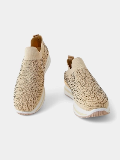 Royalfashion Women's slip-on fabric sports shoes Terrifa
