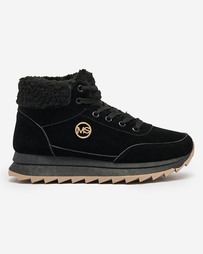 Royalfashion Women's insulated sports shoes in black Cerrto