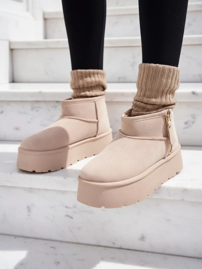 Royalfashion Women's platform snow boots a'la Delgadi