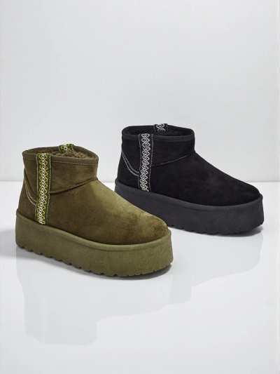 Short women's snow boots Althea