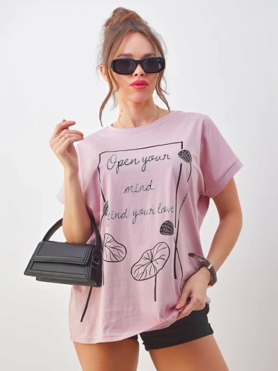 Royalfashion Women's cotton t-shirt with an interesting print