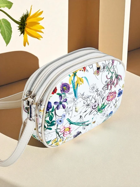 Royalfashion Small women's handbag made of eco leather Floriana