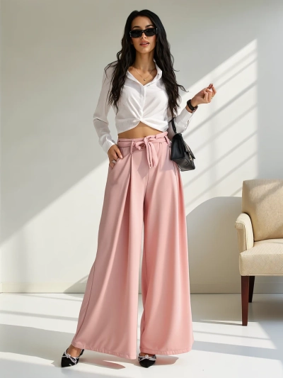 Royalfashion Platas sieviešu bikses