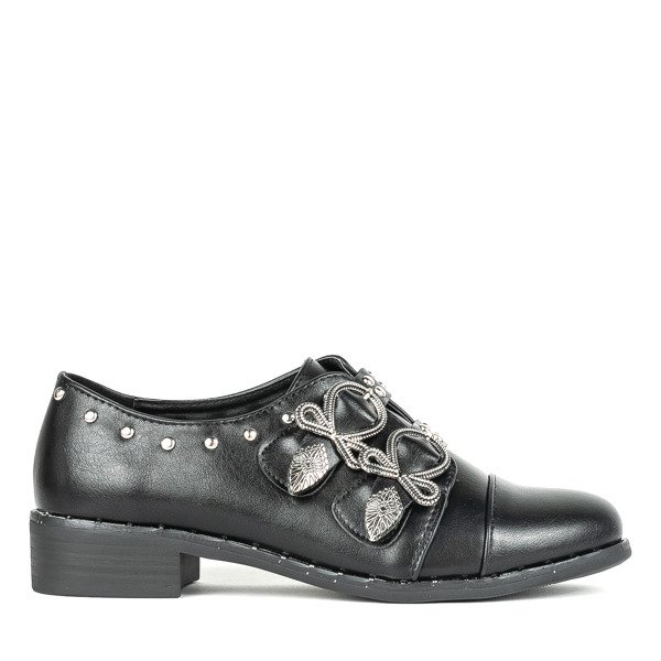 Black high-heeled shoes from Stavomena - Footwear