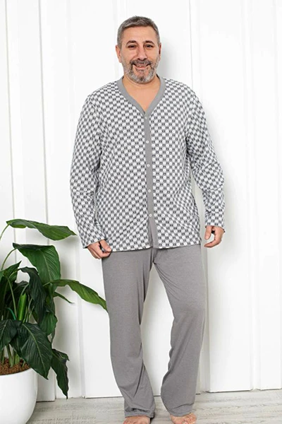 Royalfashion Cotton men's pajamas with print PLUS SIZE