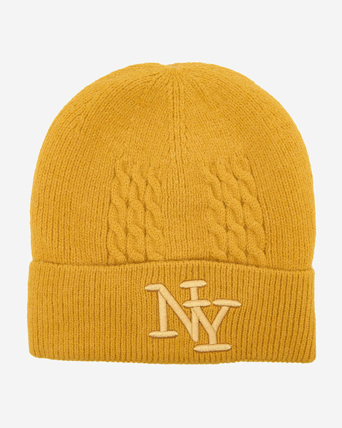 Royalfashion Mustard insulated women's cap