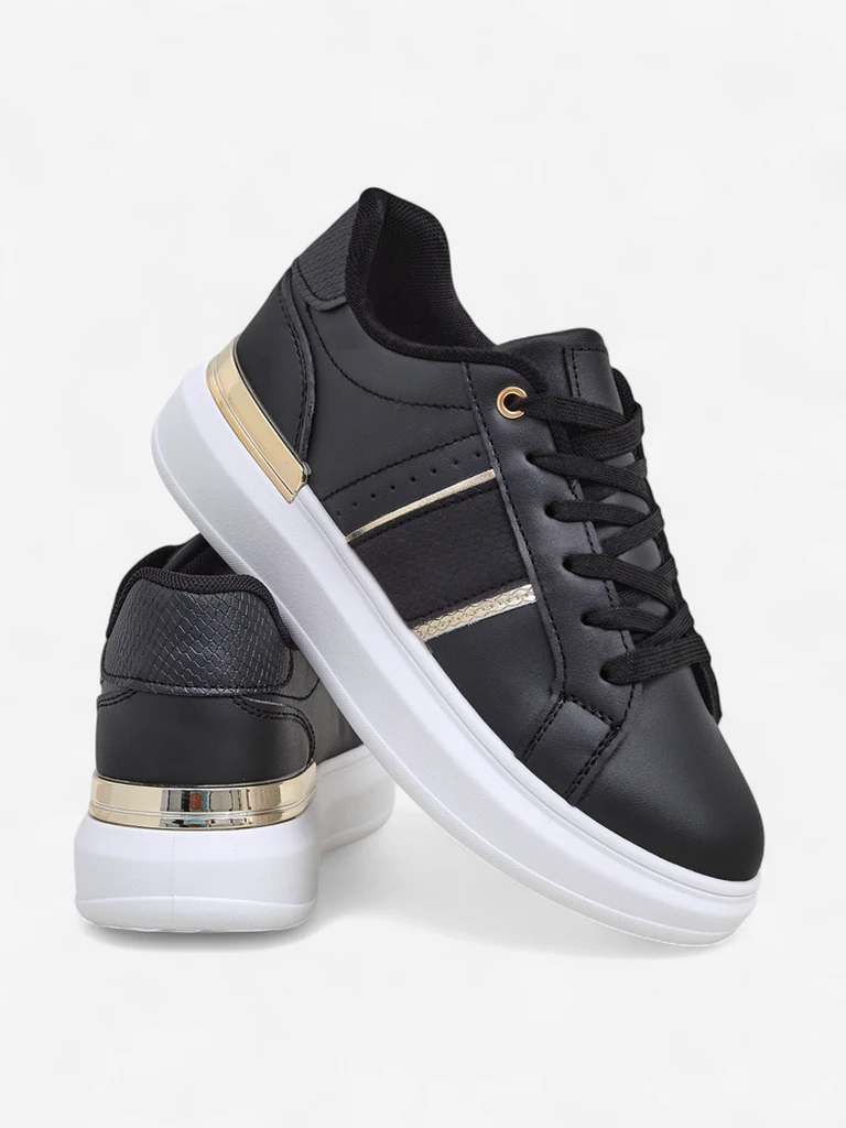 Royalfashion Women's sports sneakers on a thicker sole Montanas