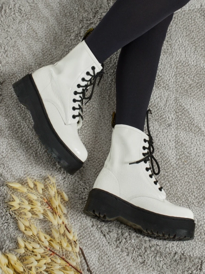 Женские ботинки-рабочие с тиснением Arvessa