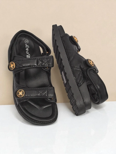 Royalfashion Women's sandals with a thicker sole Vivere